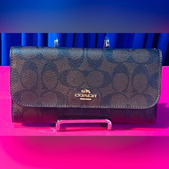 COACH Rowan Satchel in Signature Canvas, NWT